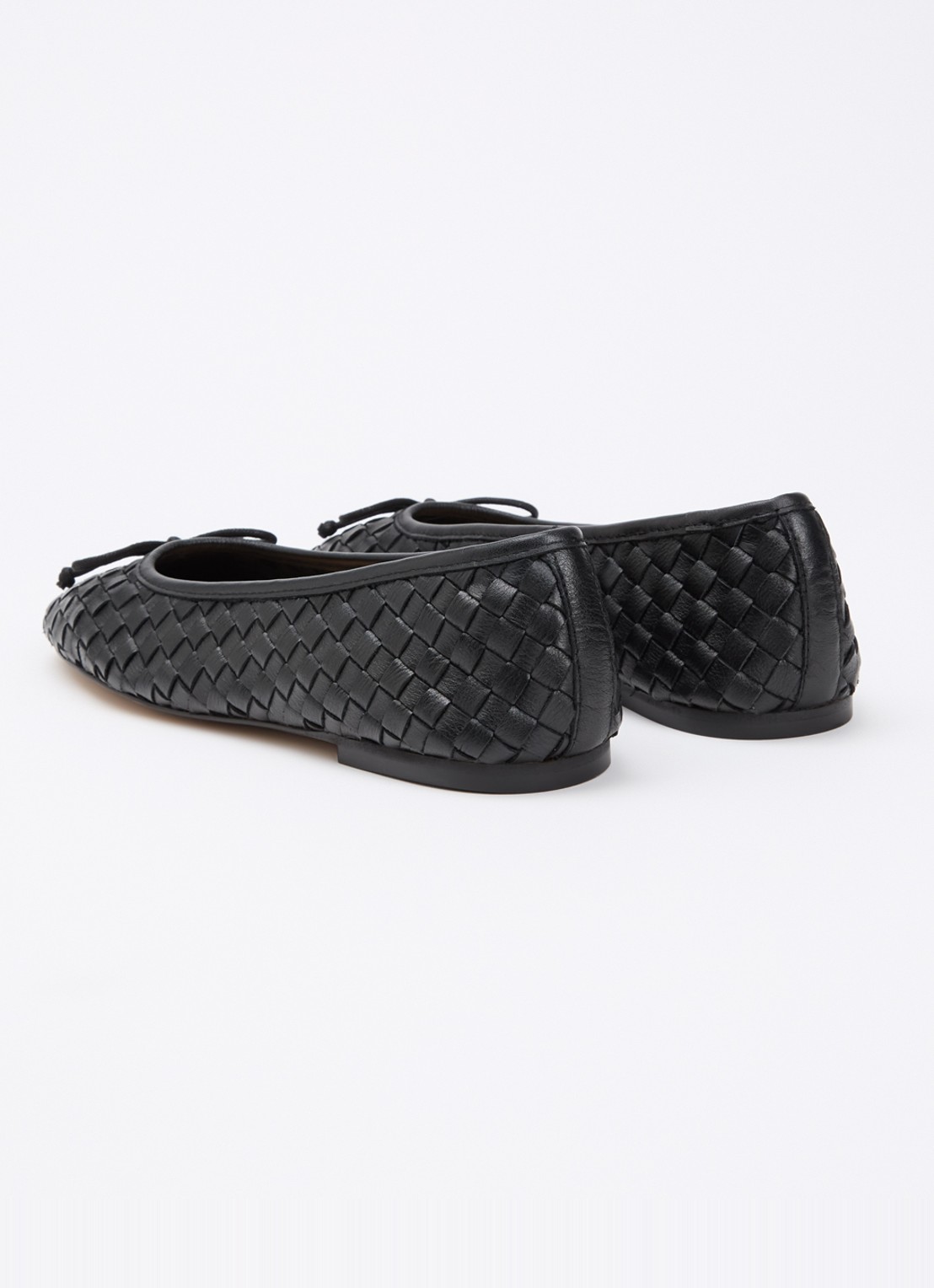 Dune London Heat ballerina - achterkant zwart