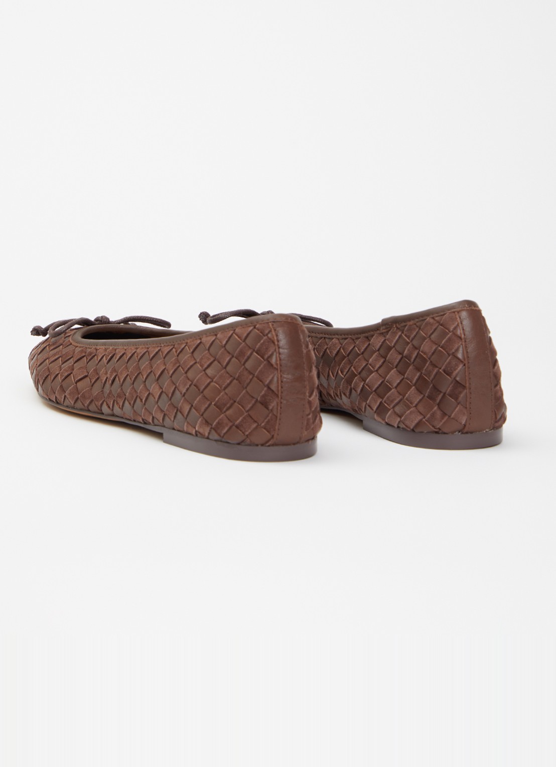 Dune London Heat ballerina - achterkant 2 bruin