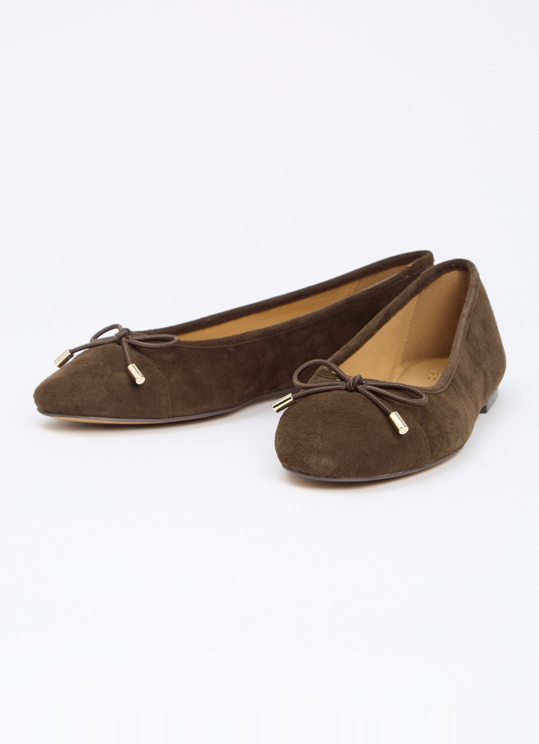 Dune London Highest ballerina met lakleren details - detail 2 bruin