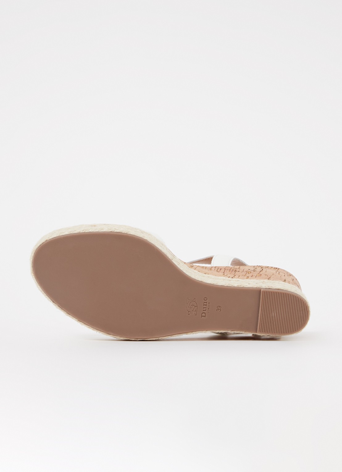 Dune London Kindest sleehak van leer - detail 5 wit