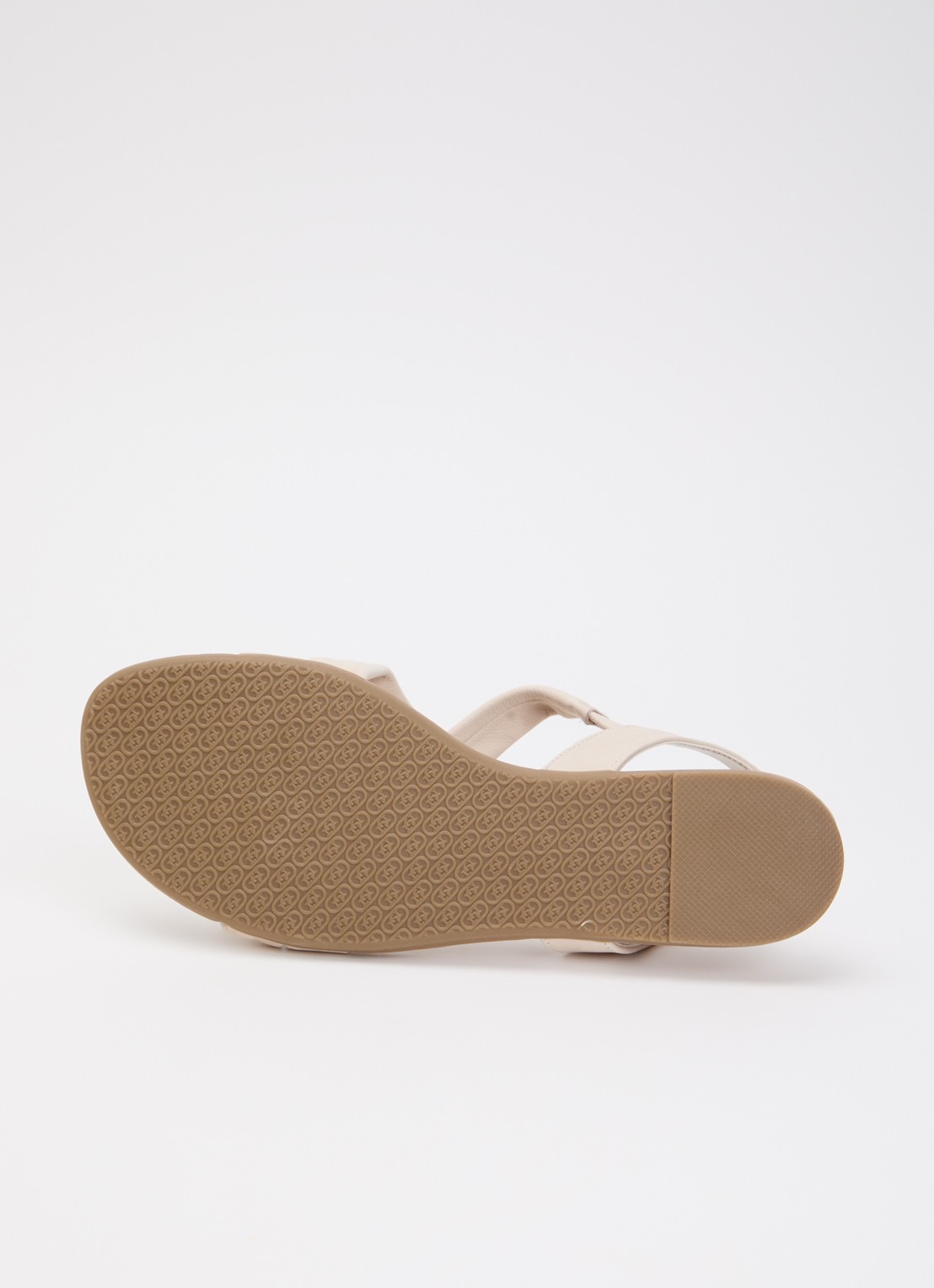 Dune London Landies sandaal van nubuck - detail 5 creme