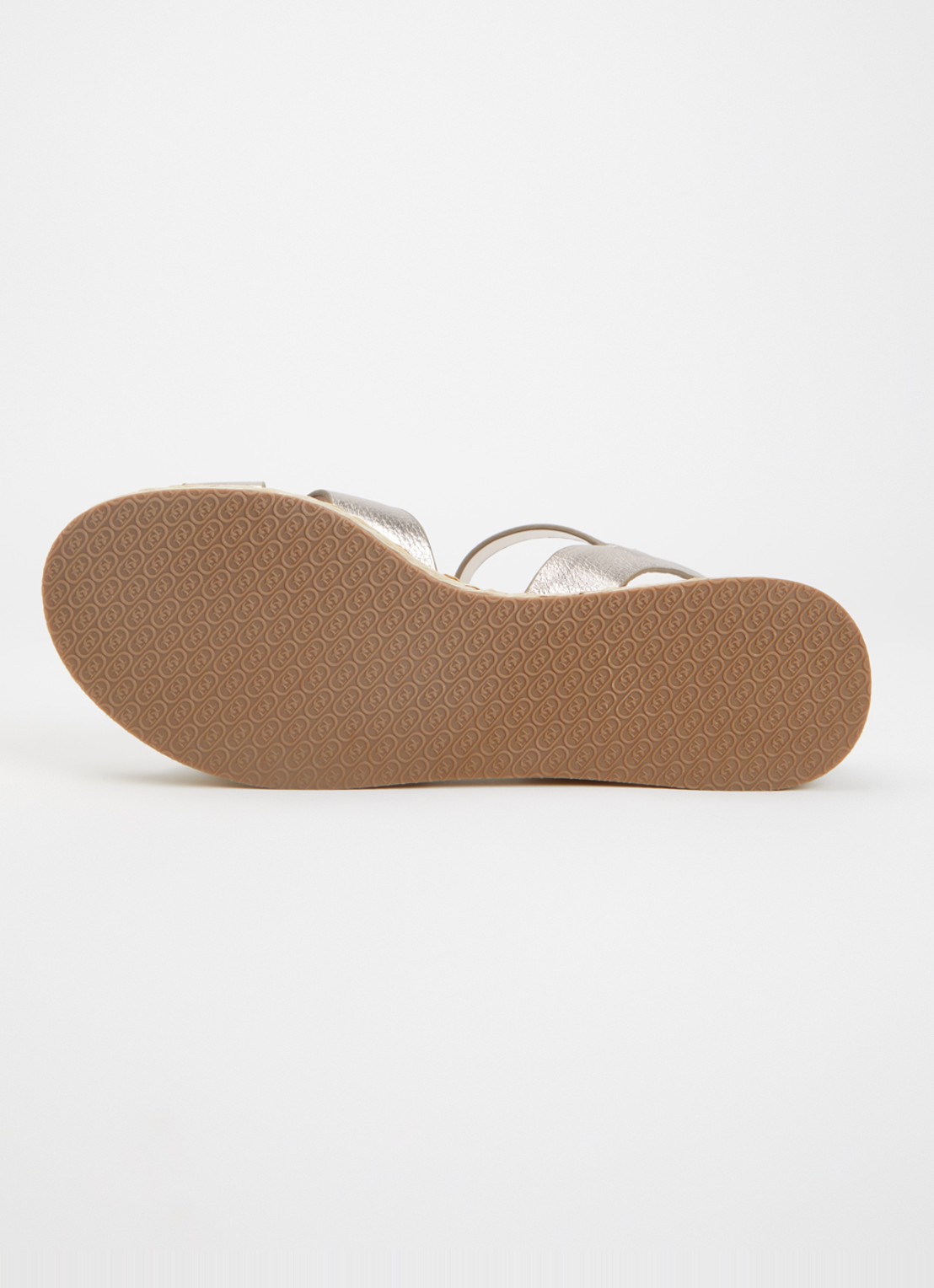 Dune London Littleton sleehak van leer - detail 3 goud