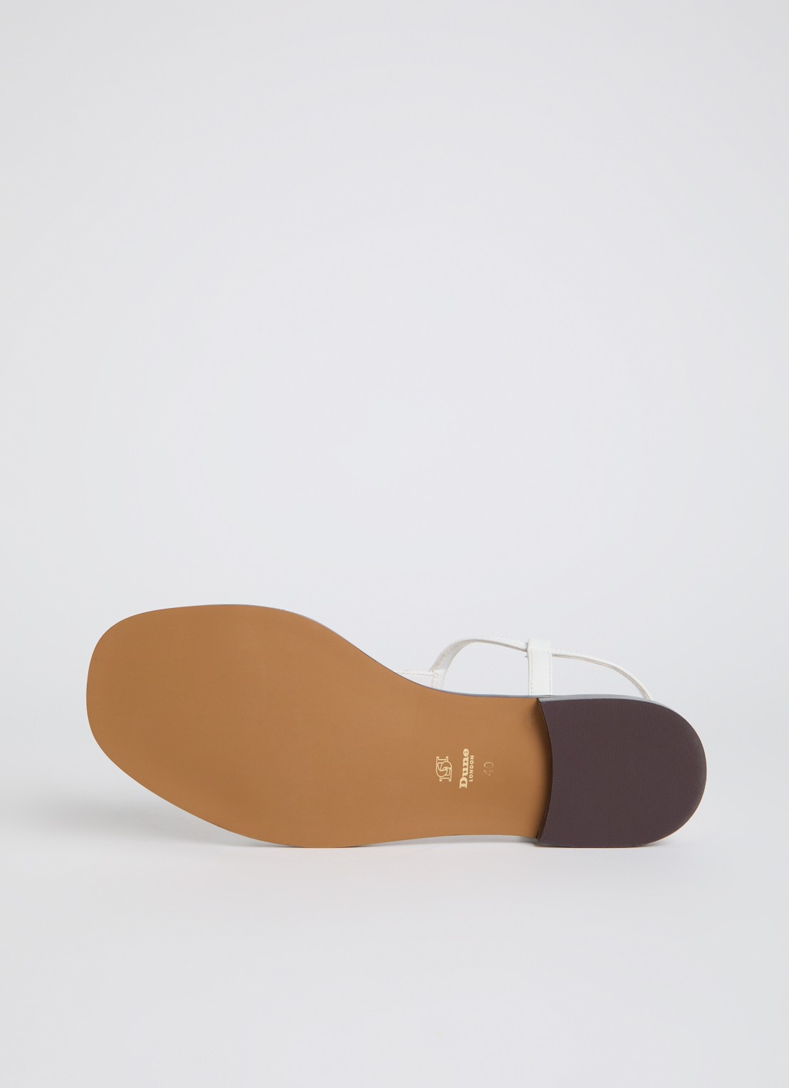 Dune London Lollipops sandaal van leer - detail 5 wit