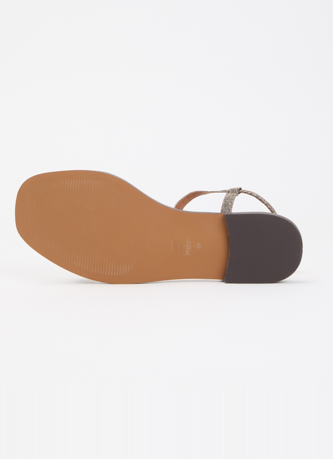 Dune London Lollipops sandaal van leer - detail 5 brons