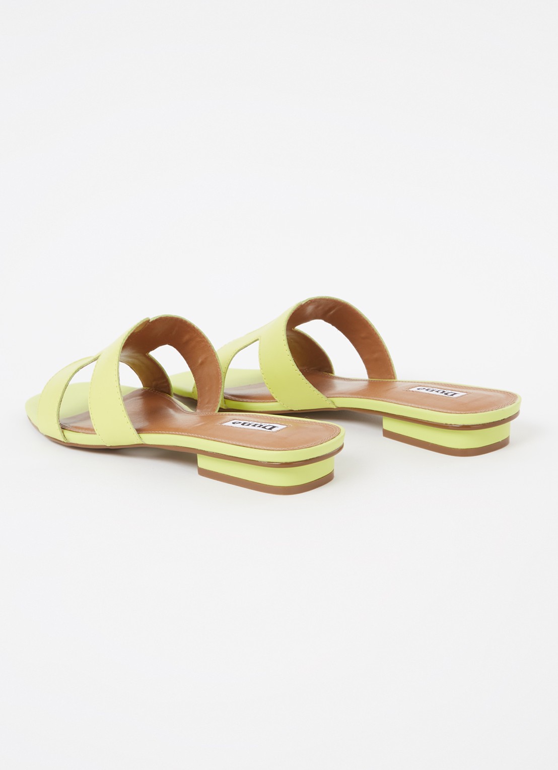 Dune London Loupe sandaal - detail 3 lime