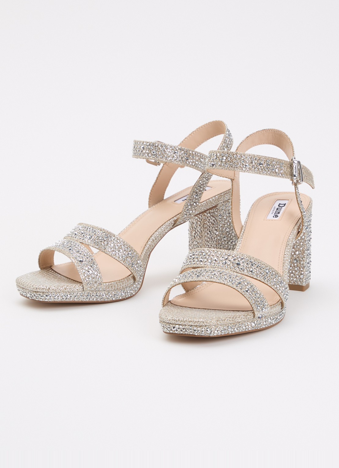 Dune London Manifesting sandalette - detail 2 zilver
