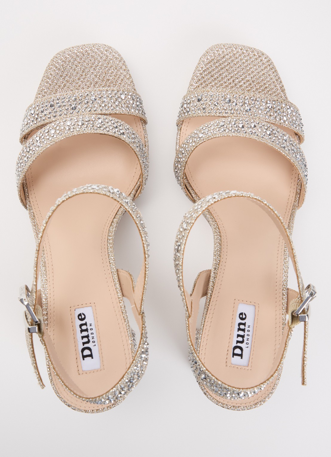 Dune London Manifesting sandalette - detail 3 zilver