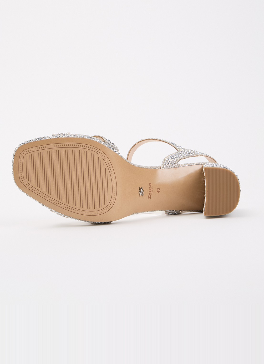 Dune London Manifesting sandalette - detail 4 zilver