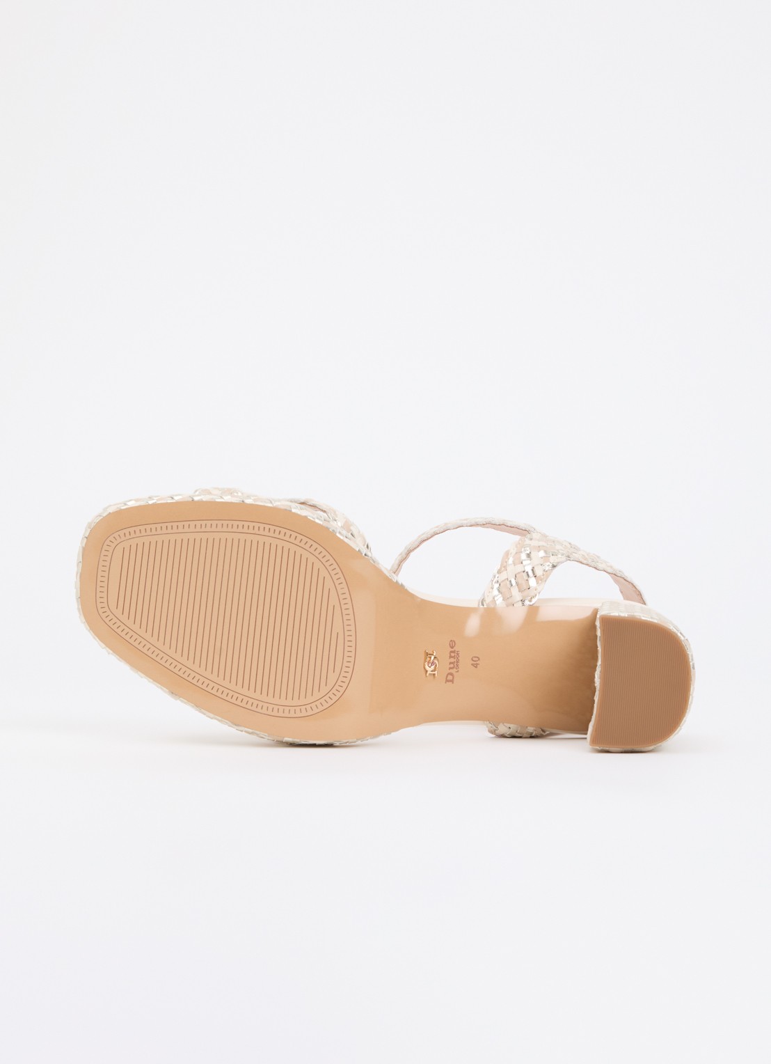 Dune London Manifesting sandalette - detail 5 metallic