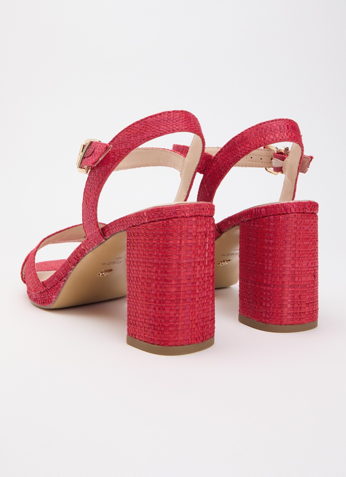 Dune London Manifesting sandalette - achterkant 4 rood