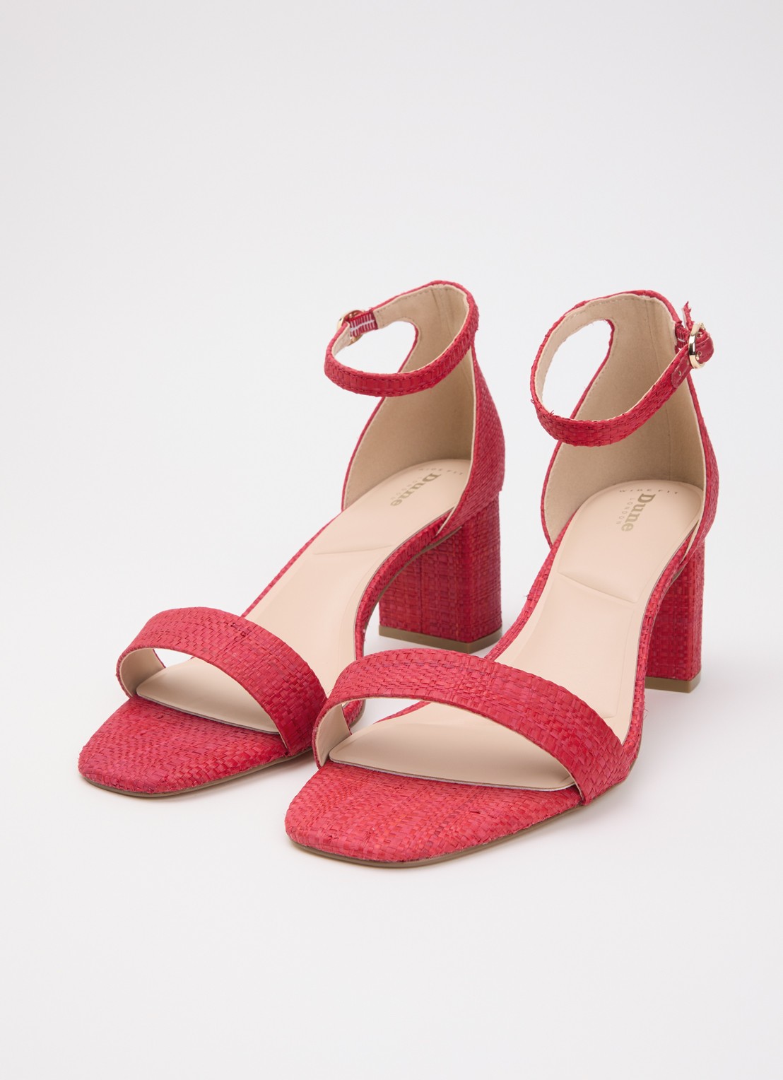 Dune London Manifesting sandalette - detail rood