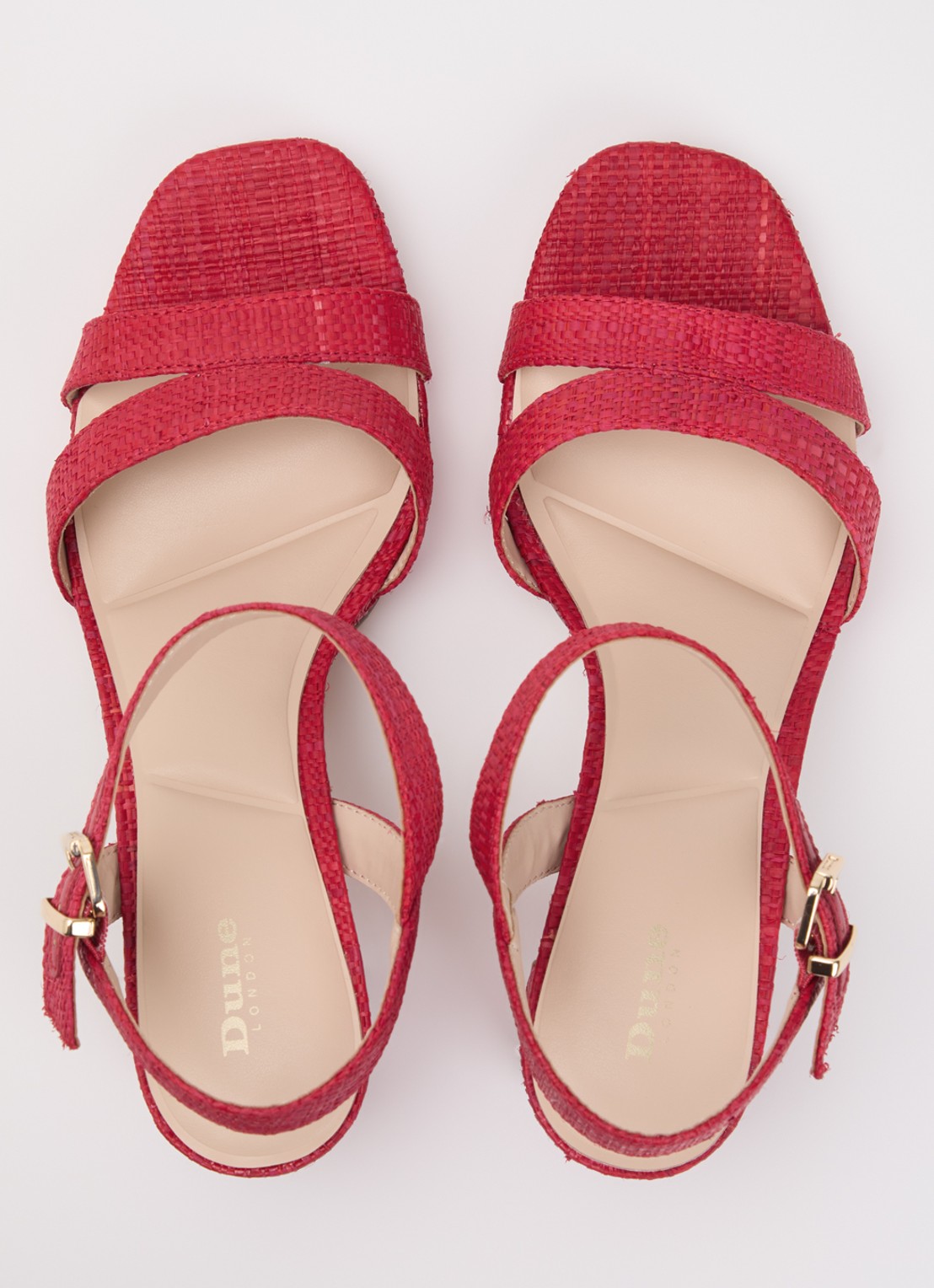Dune London Manifesting sandalette - detail 2 rood
