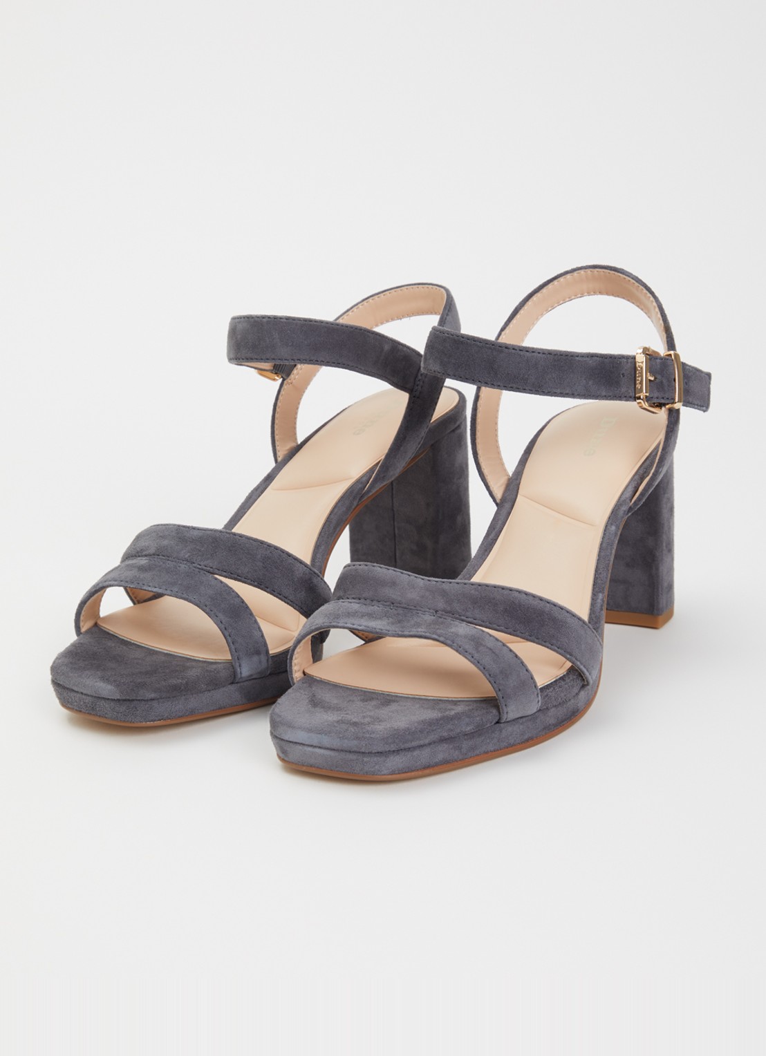 Dune London Manifesting sandalette - detail 3 middengrijs
