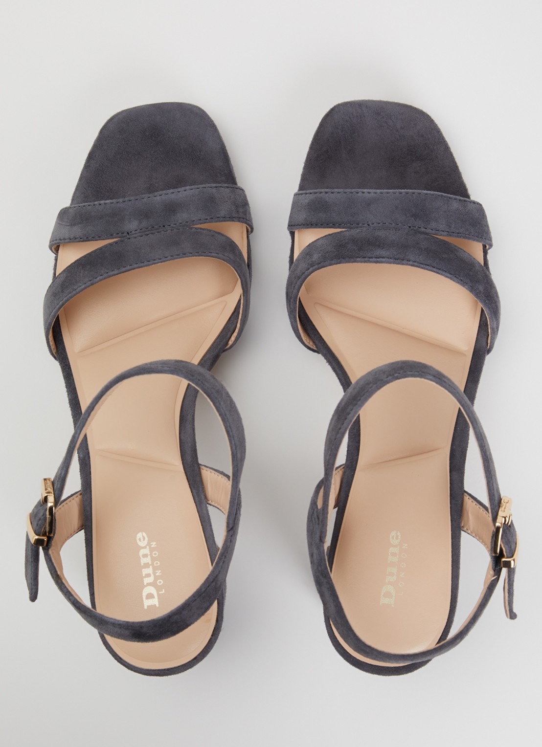 Dune London Manifesting sandalette - detail 4 middengrijs