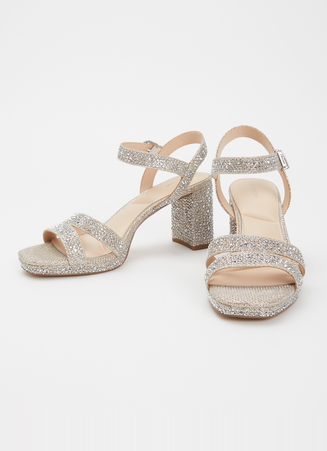 Dune London Manifesting sandalette - detail 6 metallic
