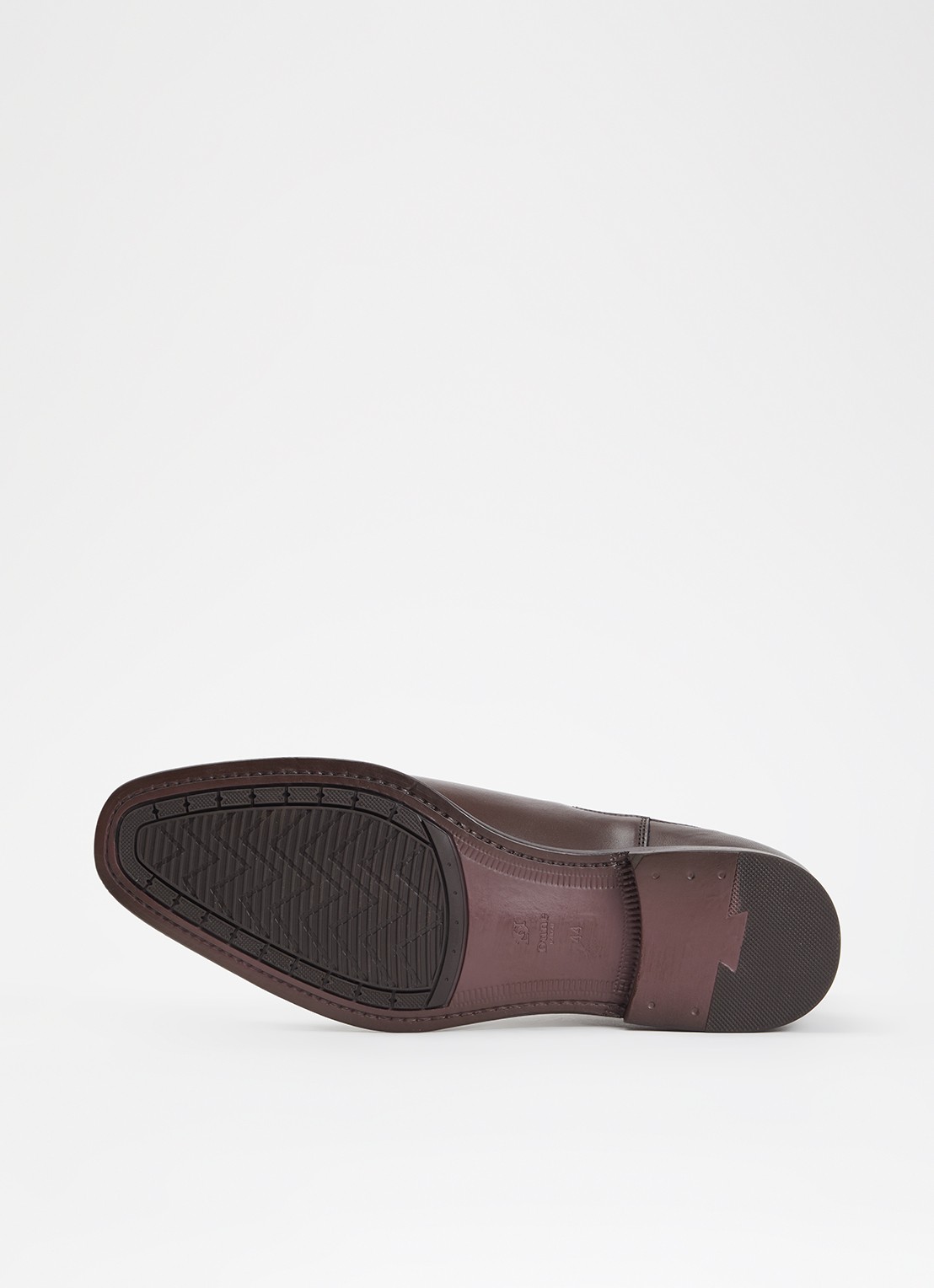 Dune London Matchin chelsea boot van leer - detail 3 donkerbruin