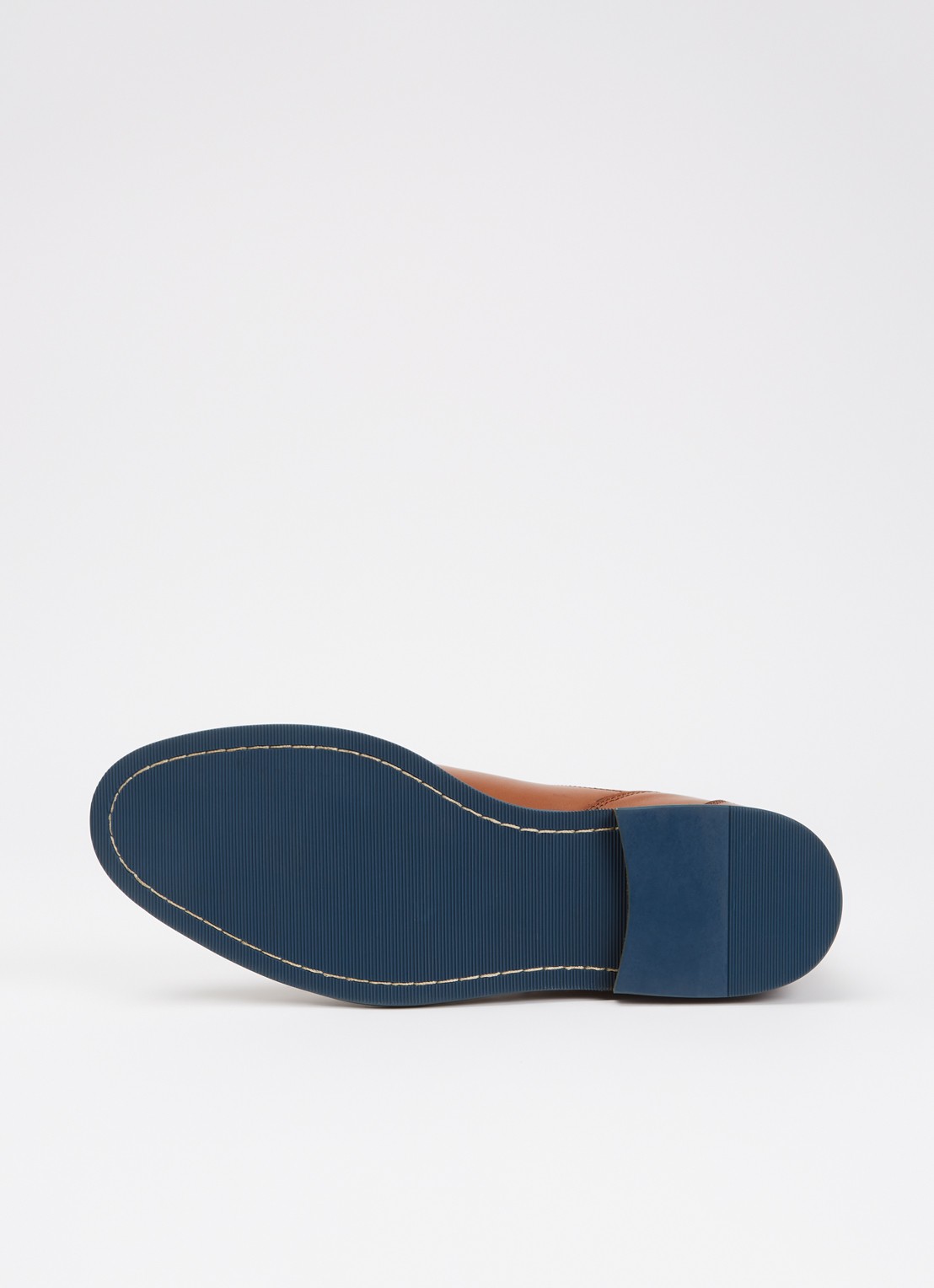 Dune London Mckinley chelsea boot - detail 4 oranjebruin