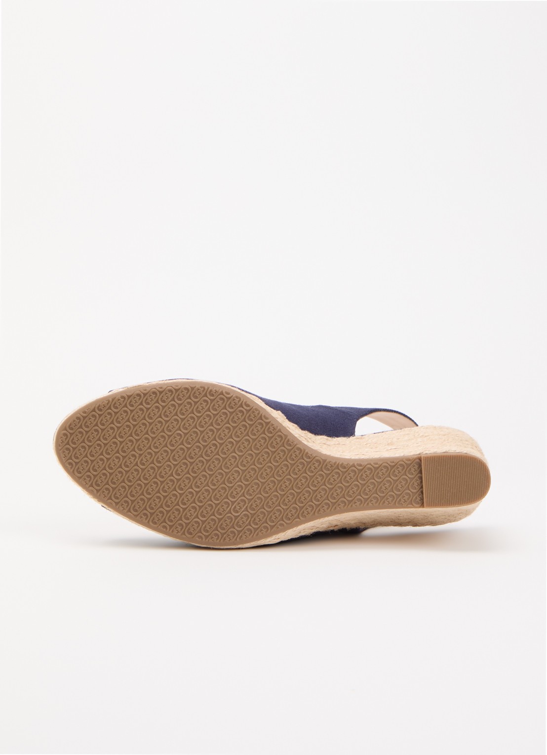 Dune London Mediating espadrille met gespdetail - detail 4 donkerblauw