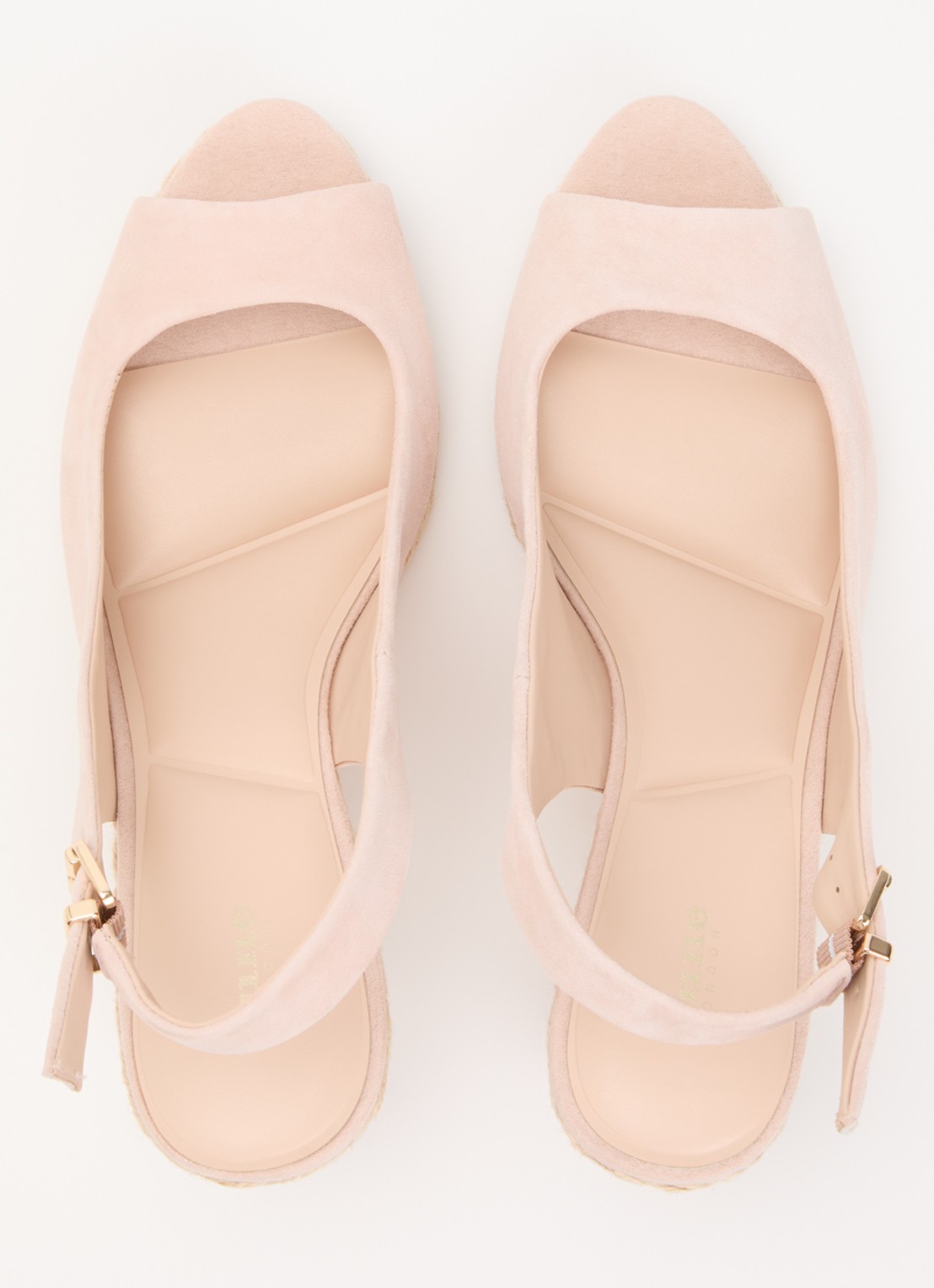 Dune London Mediating espadrille met gespdetail - detail 4 oudroze