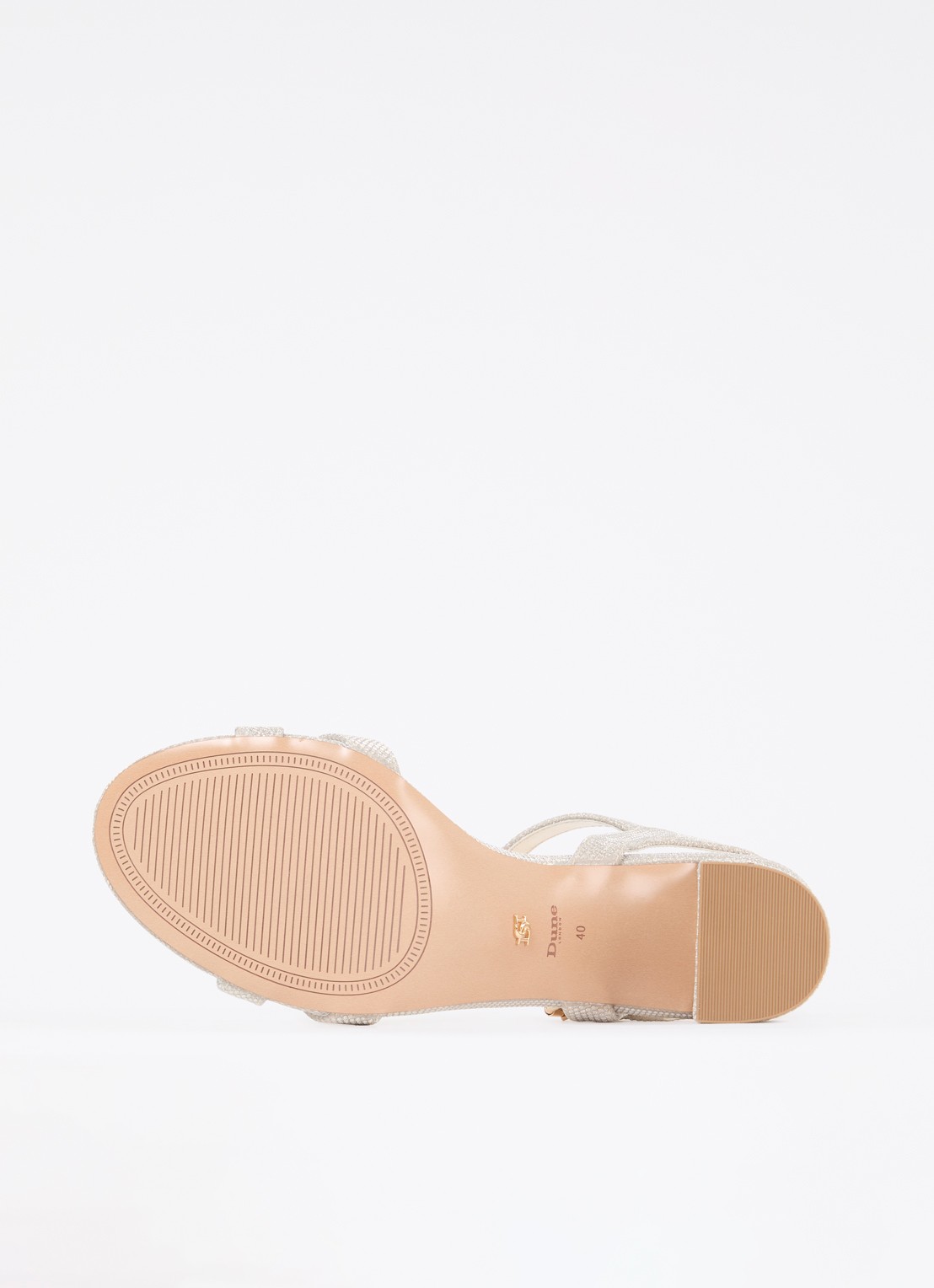 Dune London Merisa sandalette - detail 4 witgoud
