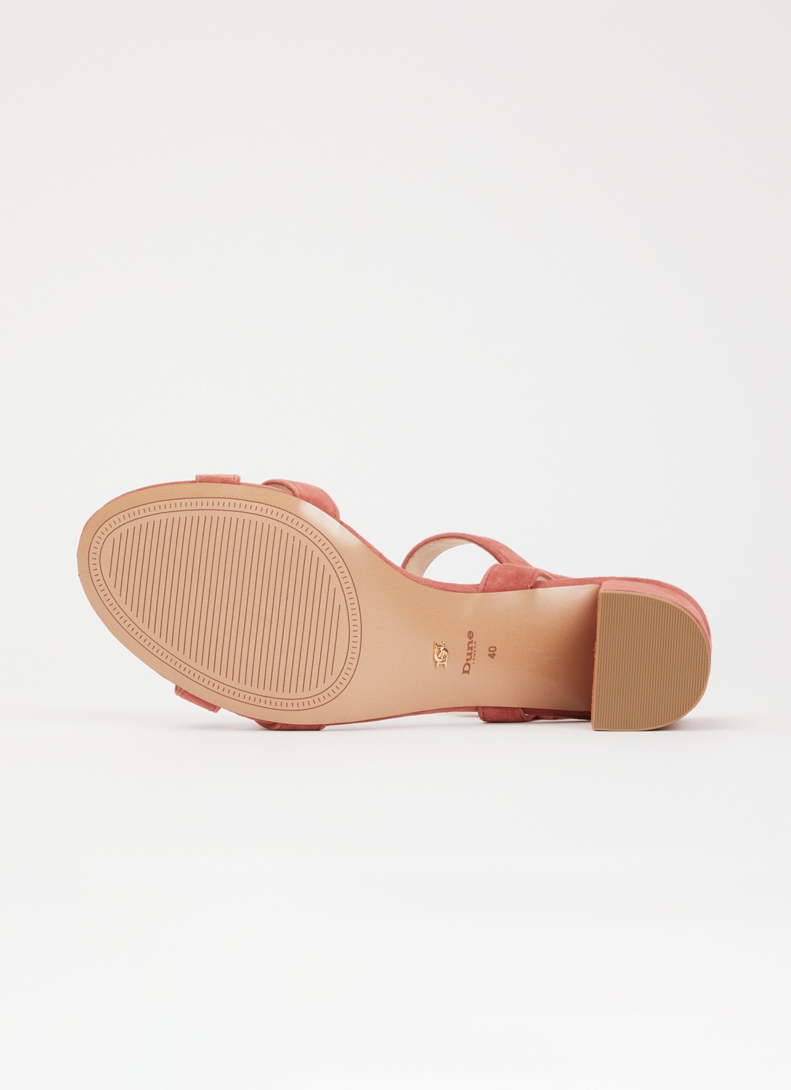 Dune London Merisa sandalette - detail 5 koraalroze