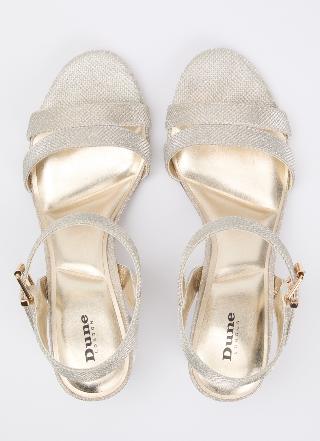 Dune London Merisa sandalette - detail 6 goud