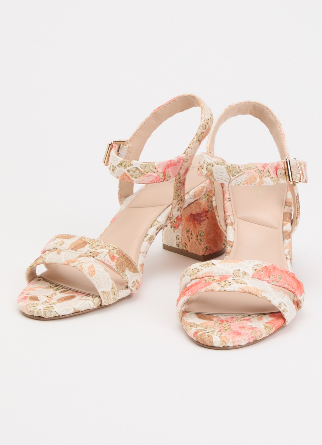 Dune London Merisa sandalette - detail 3 orange