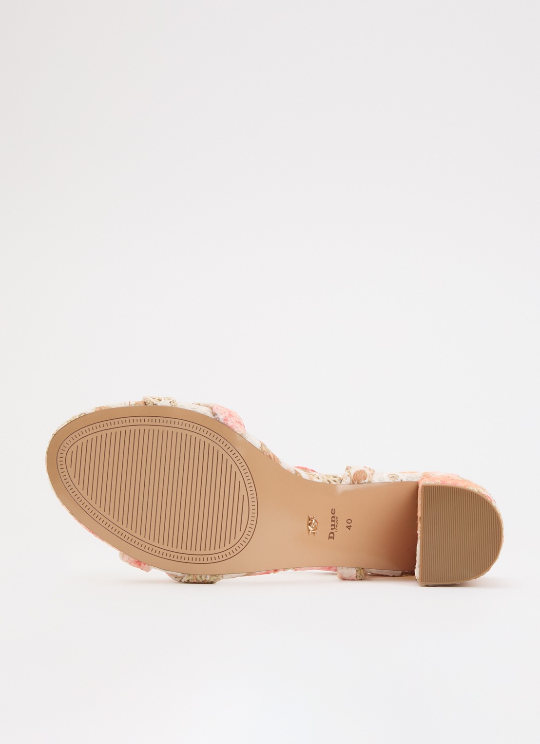 Dune London Merisa sandalette - detail 5 orange