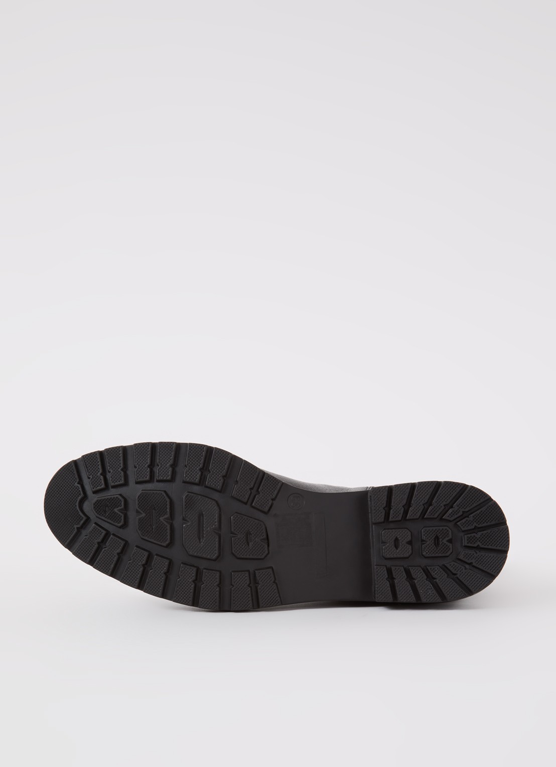 Dune London Poema chelsea boot van leer - detail 4 zwart