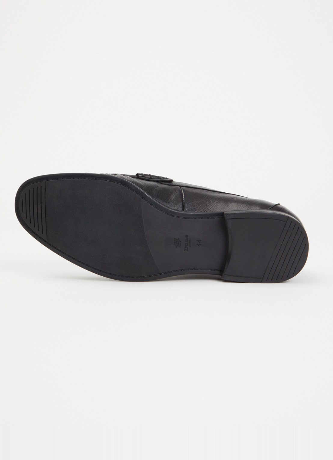 Dune London Sammi loafer van leer  - detail 5 zwart