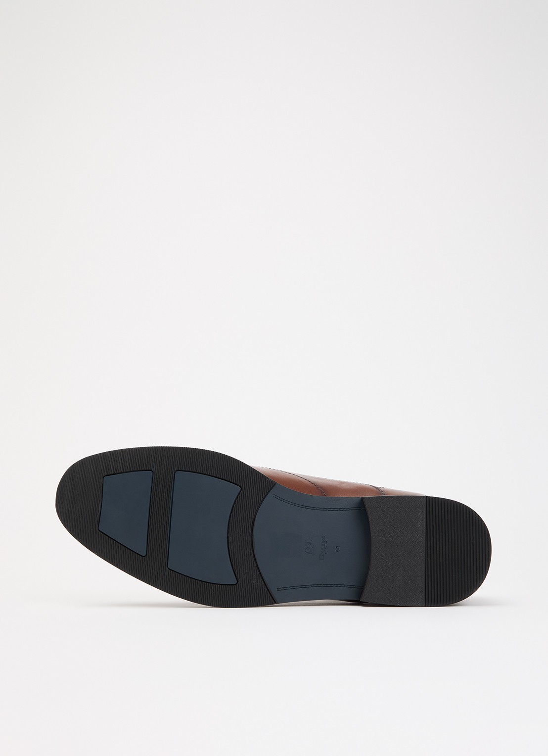 Dune London Shaay veterschoen van leer - detail 4 bruin