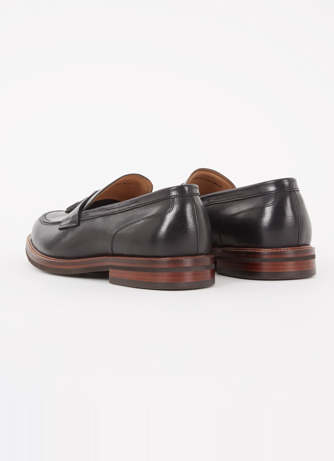 Dune London Shaw loafer  - achterkant 2 zwart
