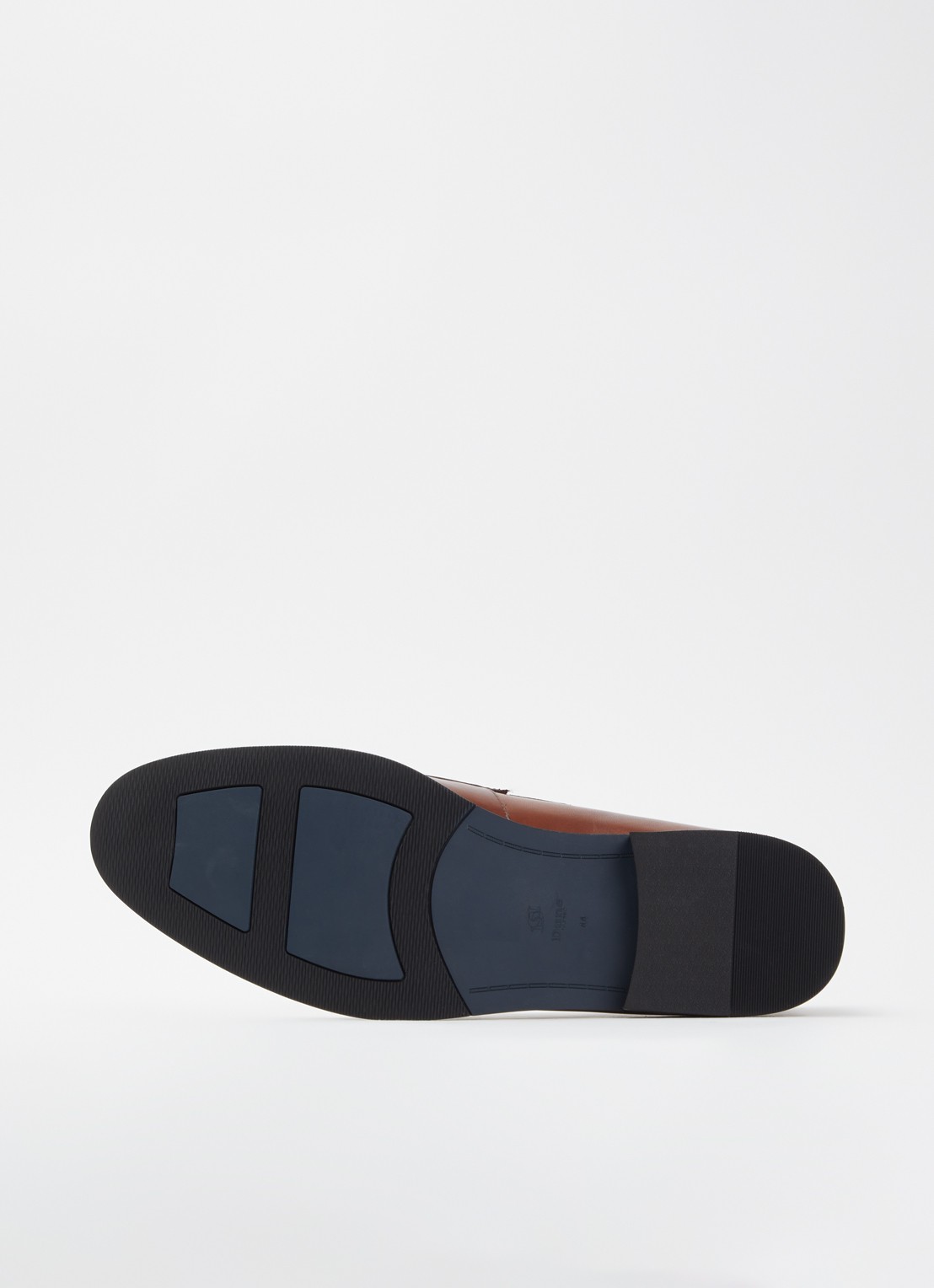 Dune London Skylers loafer van leer - detail 5 bruin
