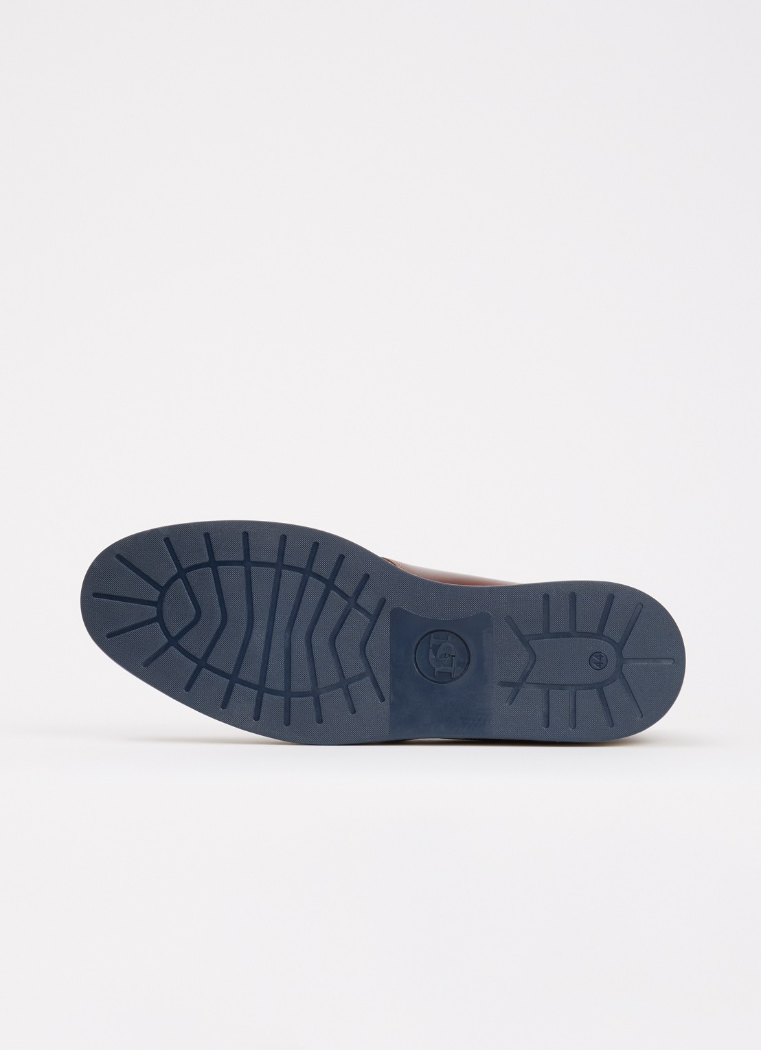 Dune London Smoky veterschoen van leer - detail 4 bruin