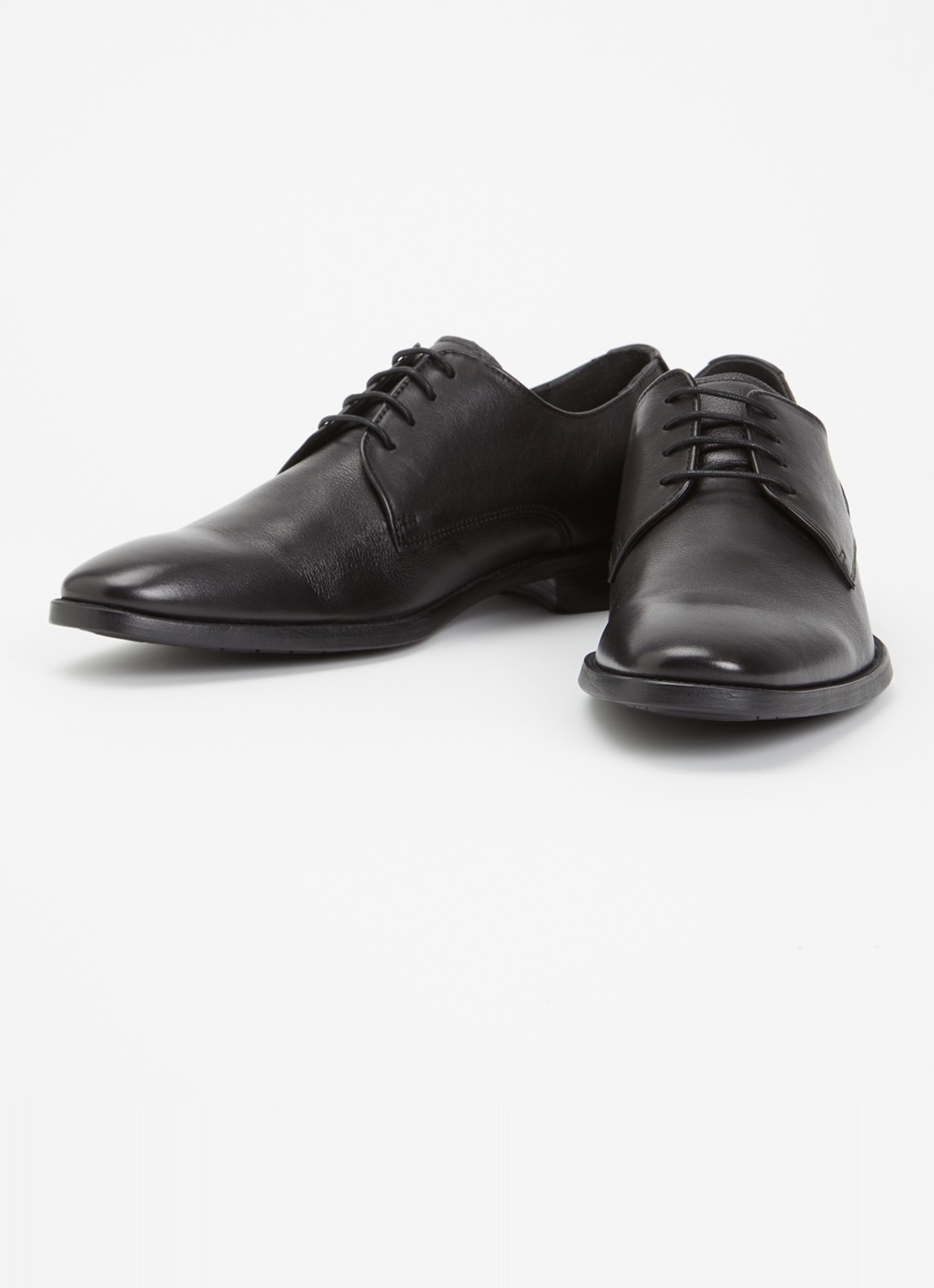 Dune London Sole veterschoen van leer - detail 3 zwart