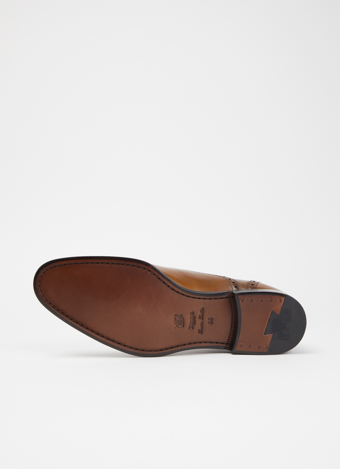 Dune London Soliders brogue van leer - detail 5 bruin