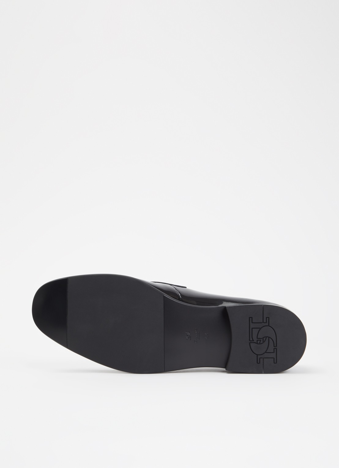Dune London Spin loafer van lakleer - detail 4 zwart
