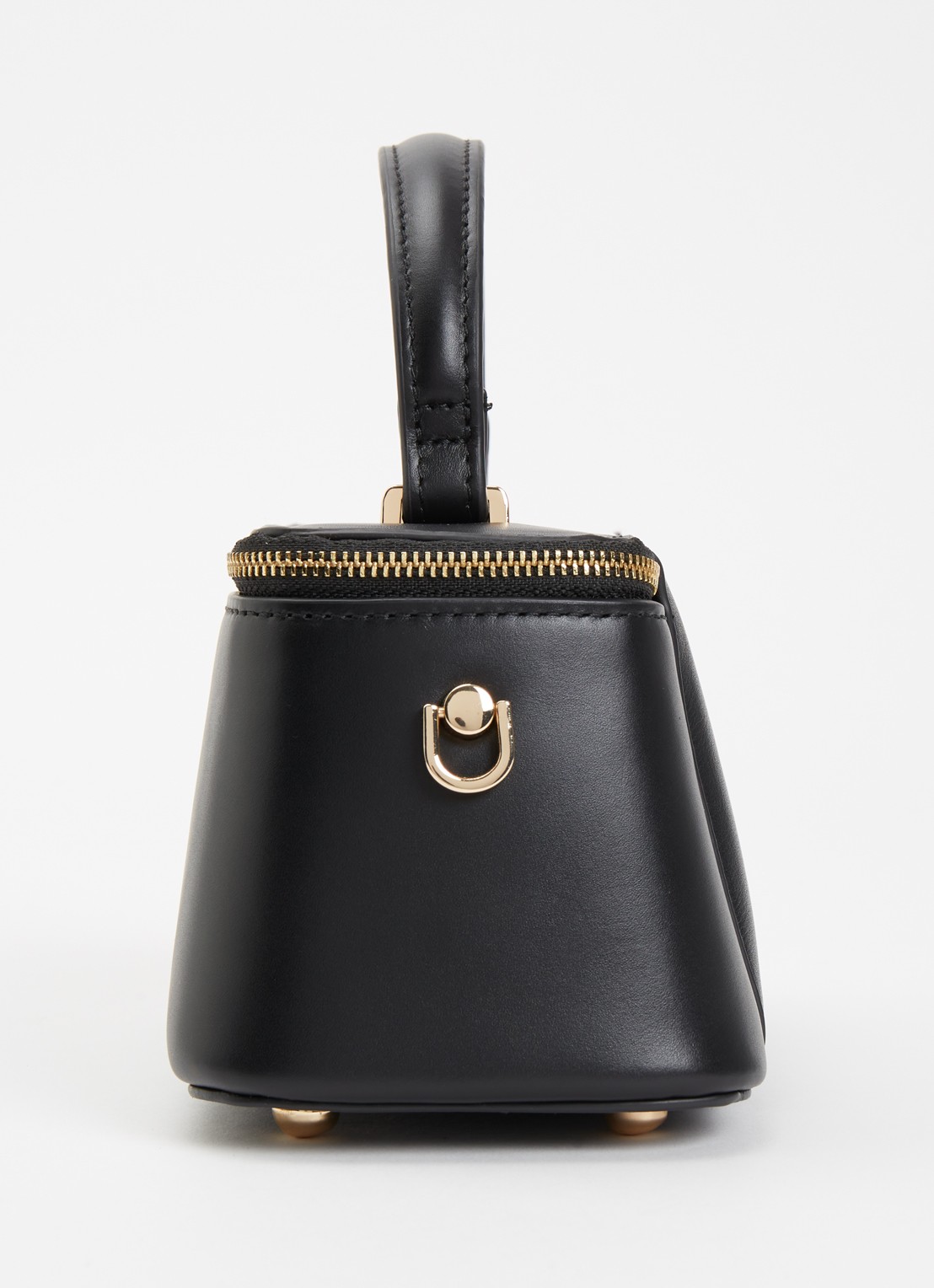 Dune London Successful make-up tas met afneembare schouderriem - detail 4 diepzwart