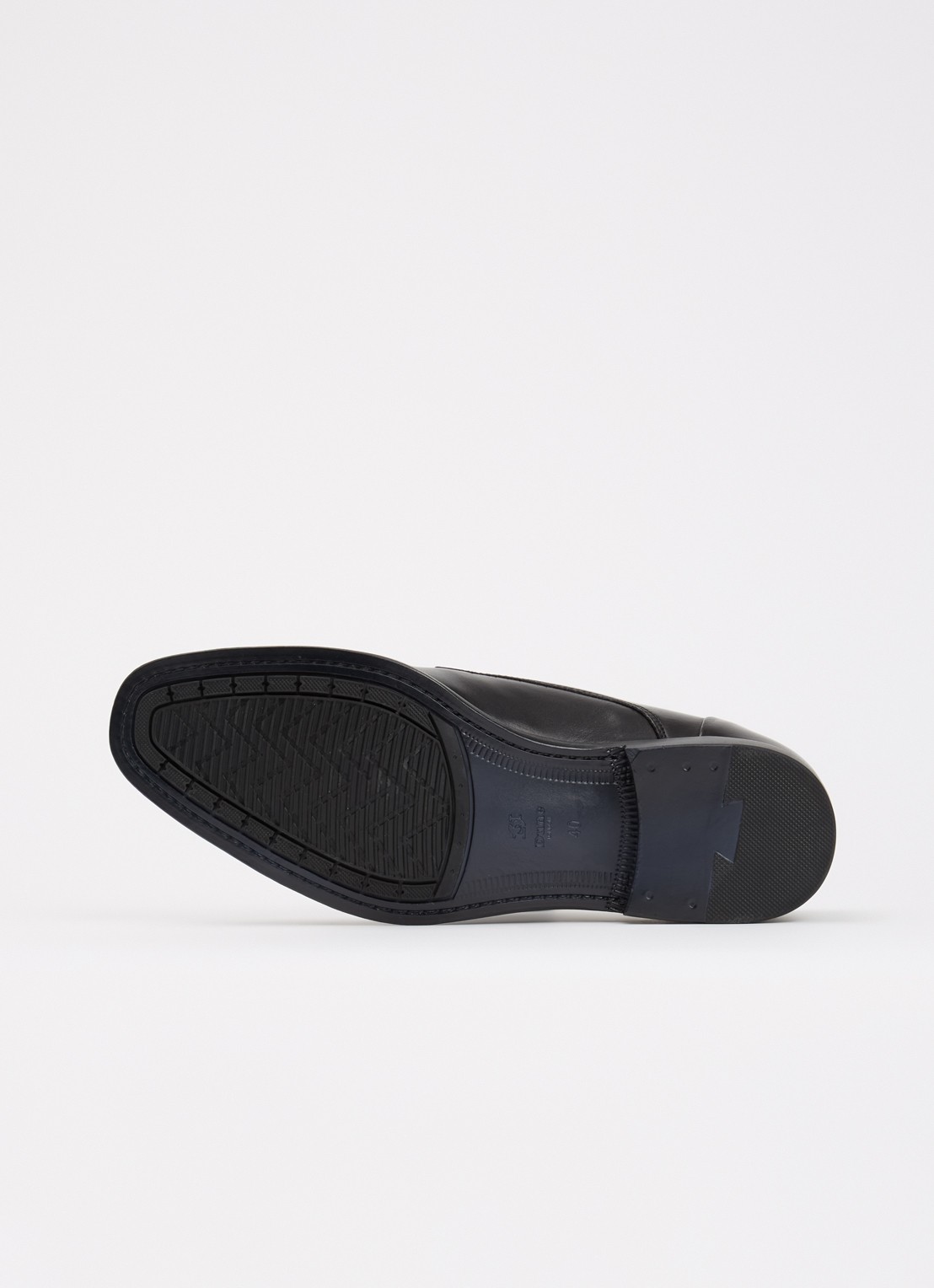 Dune London Suffix veterschoen van leer - detail 5 zwart