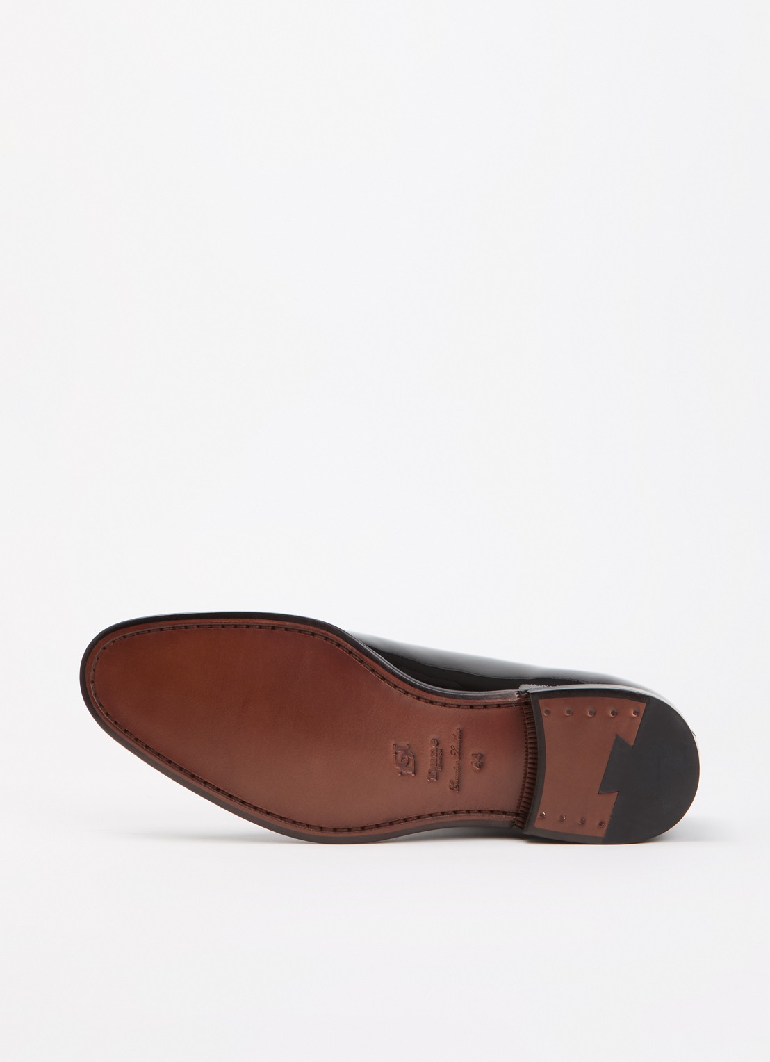 Dune London Sylvester veterschoen van leer - detail 3 zwart
