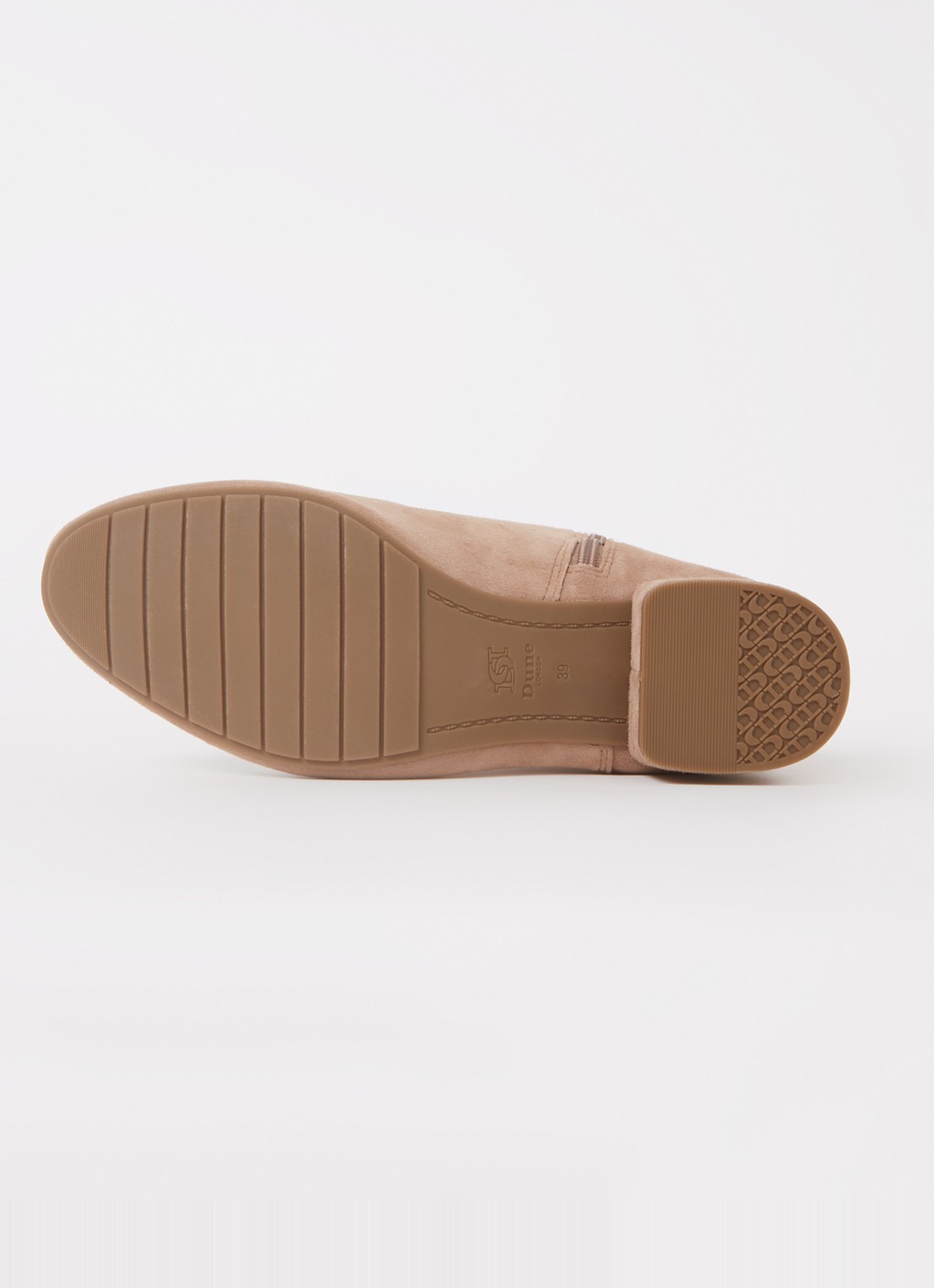 Dune London Tayla laars van suède - detail 4 camel
