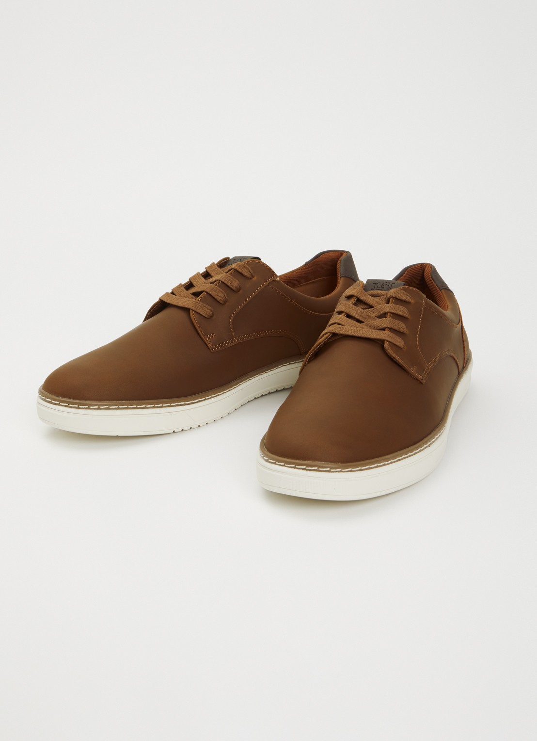 Dune London Teppy veterschoen - detail 3 bruin