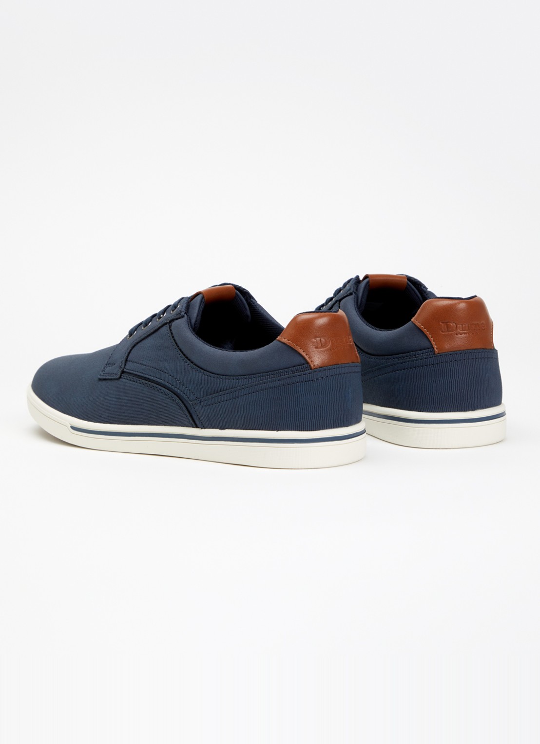 Dune London Tommus sneaker - achterkant indigo
