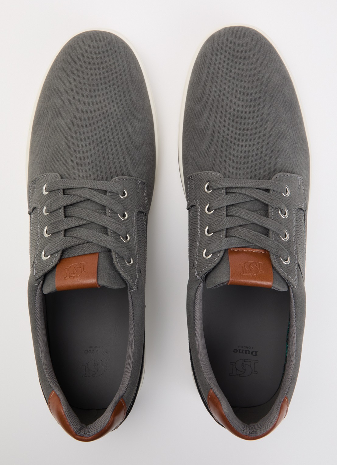 Dune London Tommus sneaker - detail 3 grijs