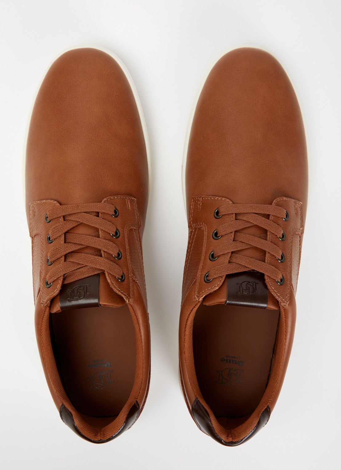 Dune London Tommus sneaker - detail 4 camel