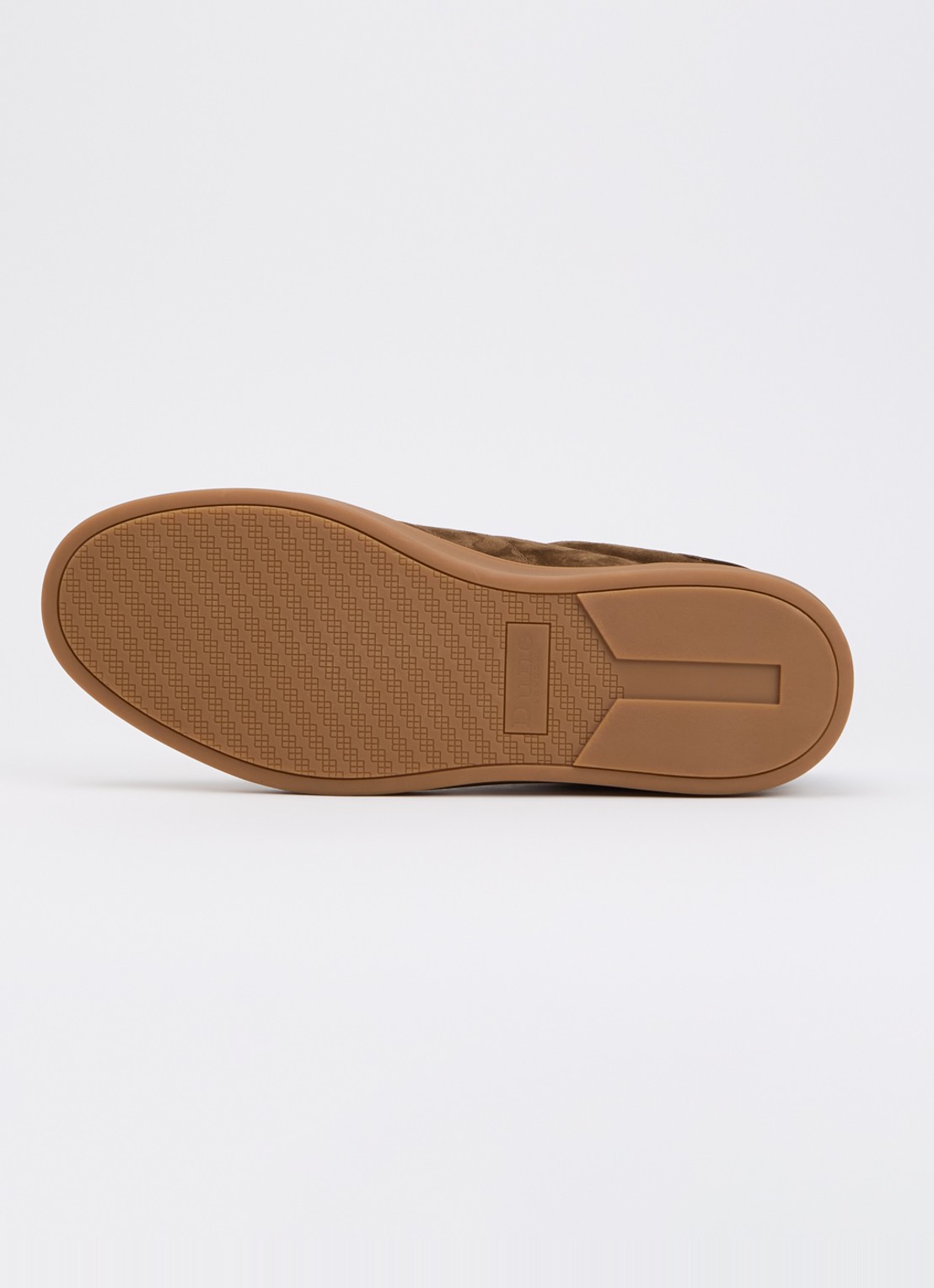 Dune London Tony sneaker van suède - detail 3 bruin