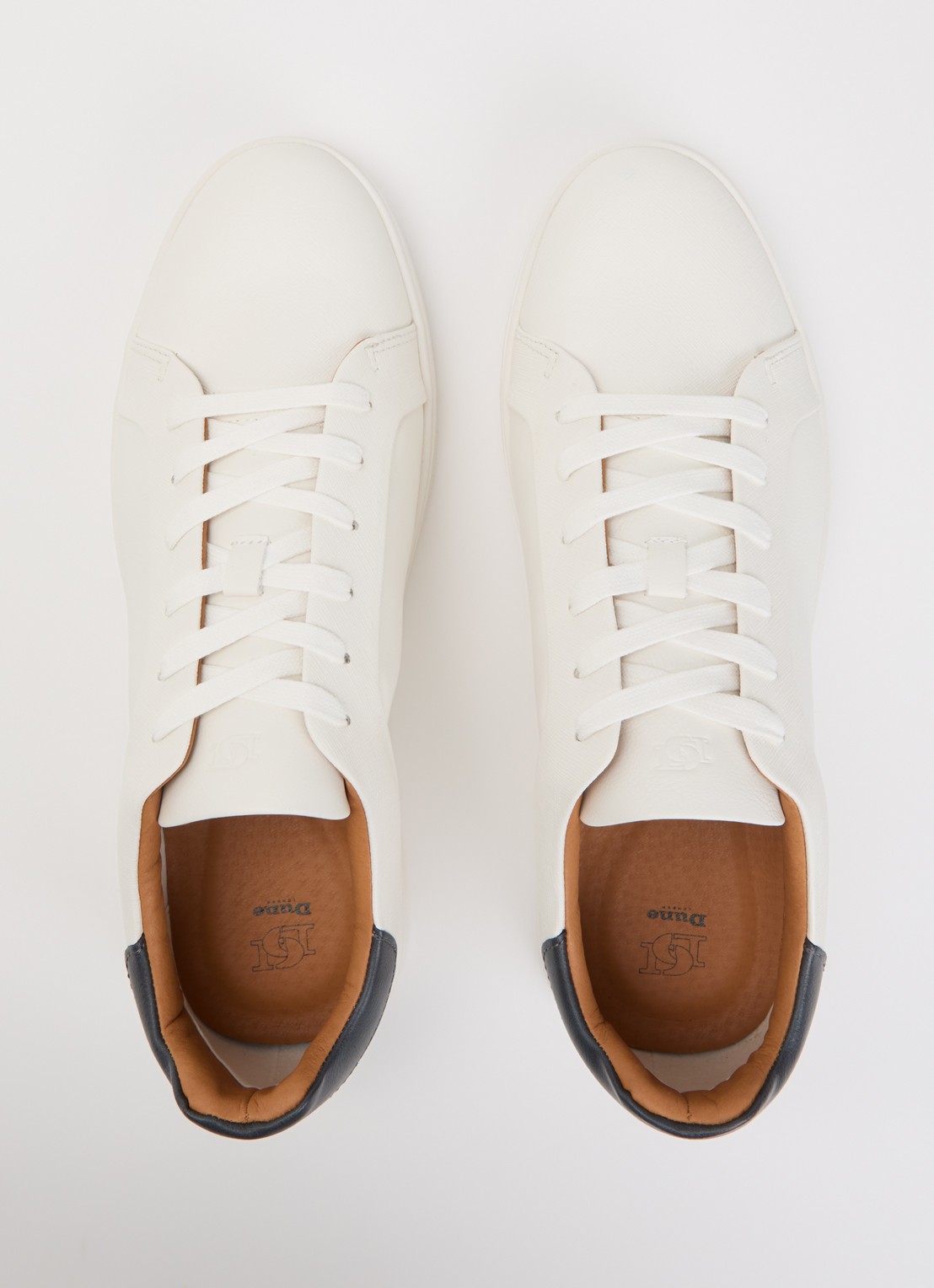 Dune London Traces sneaker - detail 3 wit