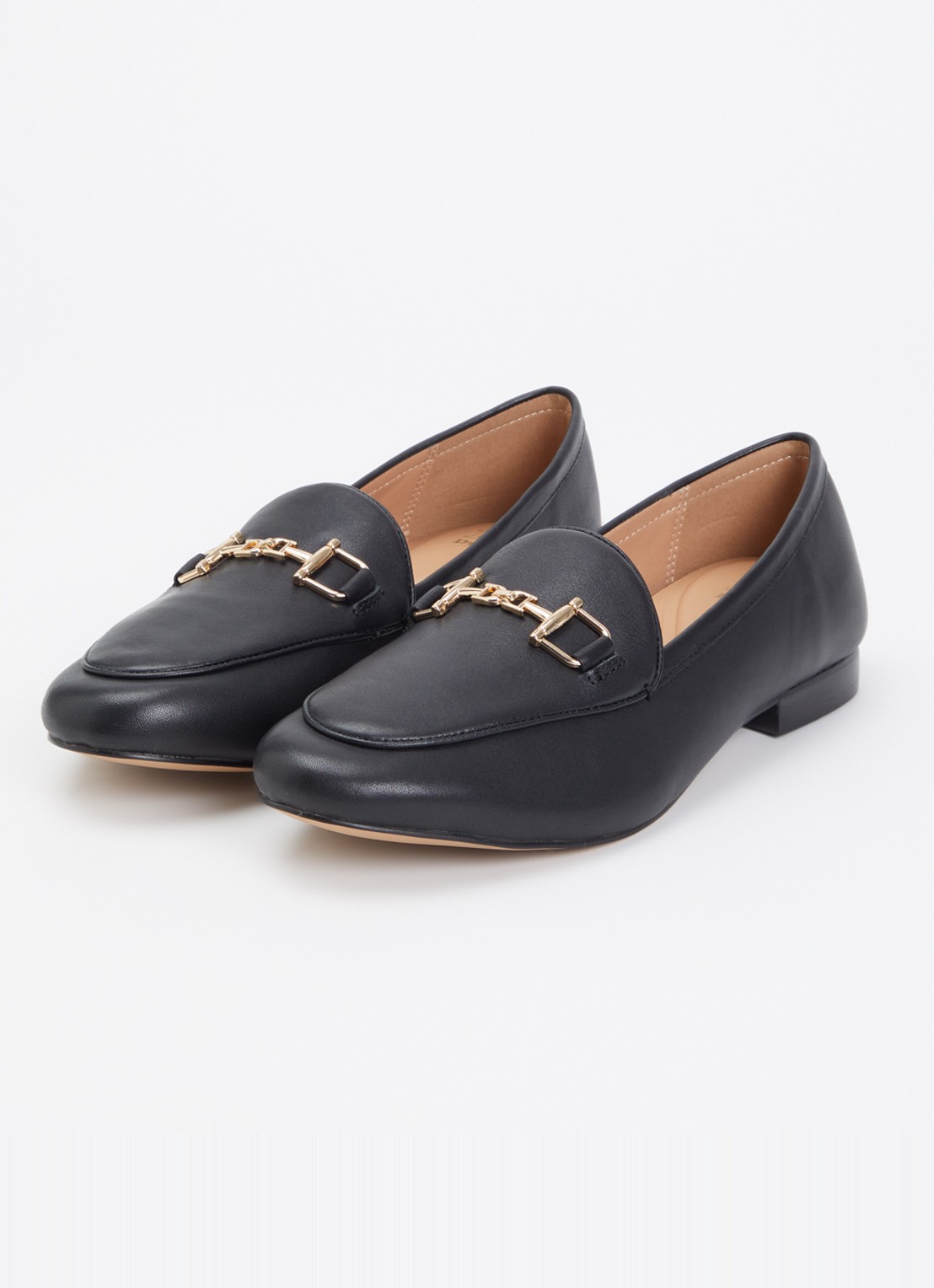 Dune London Wide Fit Glair loafer - detail 3 antraciet