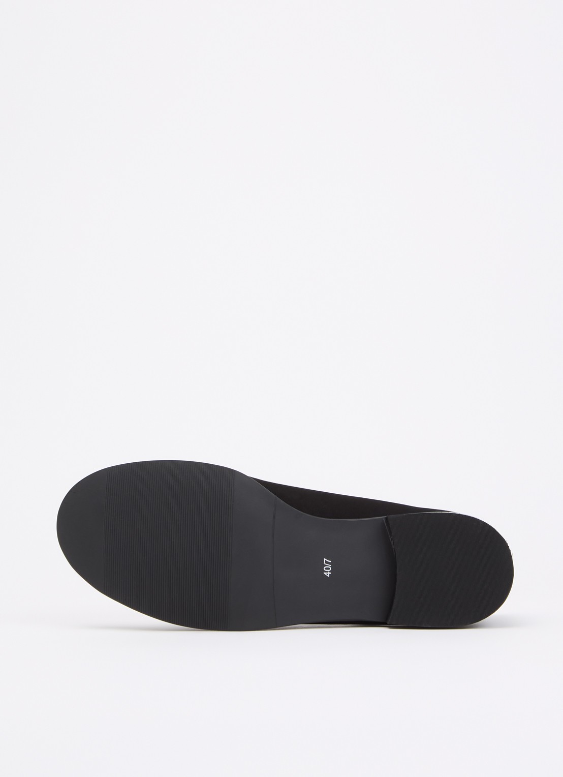 Dune London Wide Fit Glenny loafer - detail 4 zwart