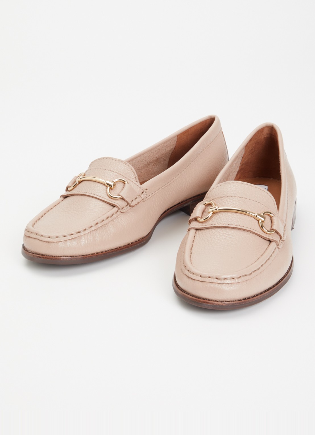 Dune London Wide Fit Glenny loafer - detail 2 roze